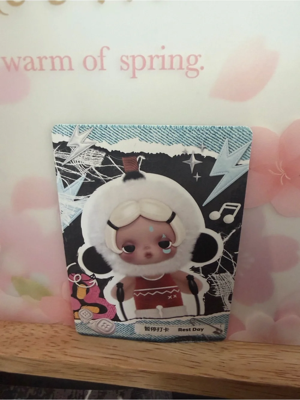 Skull Panda Off Mode Collectible Blind Box; “REST DAY”